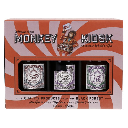 Produktbild Gin - Monkey 47 Kiosk Set Gin 3 x 0,05 L