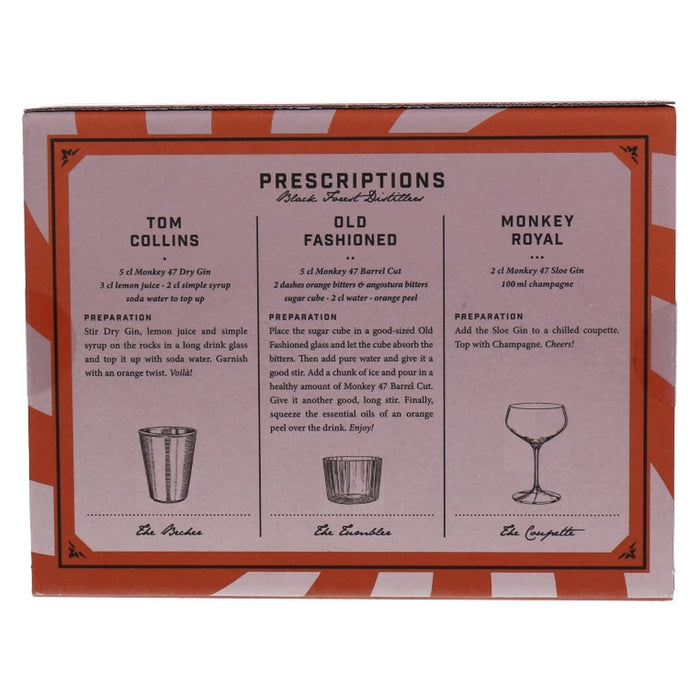 Monkey 47 Kiosk Set Gin 3 x 0,05 L