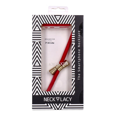 Necklace Case für Huawei P30 Lite cherry