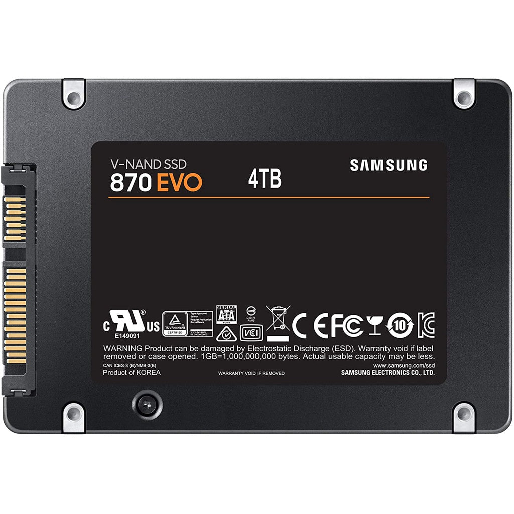 Produktbild interne SSD - Samsung 870 EVO int. 2,5" SSD 4TB