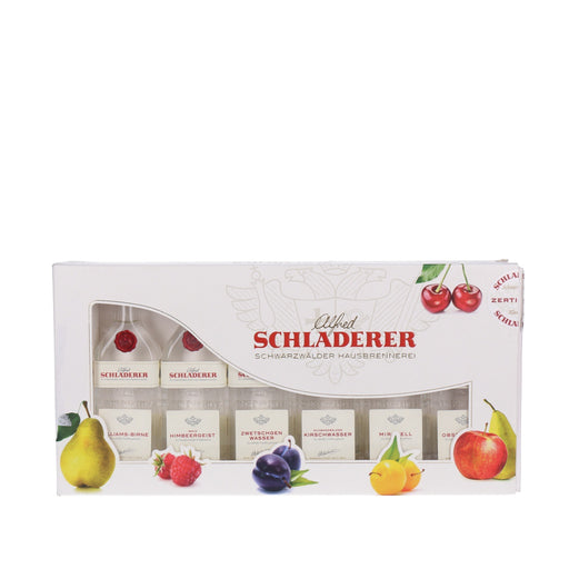 Produktbild Obstbrand - Schladerer Obstbrand Geschenkset 6 x 0,03 L