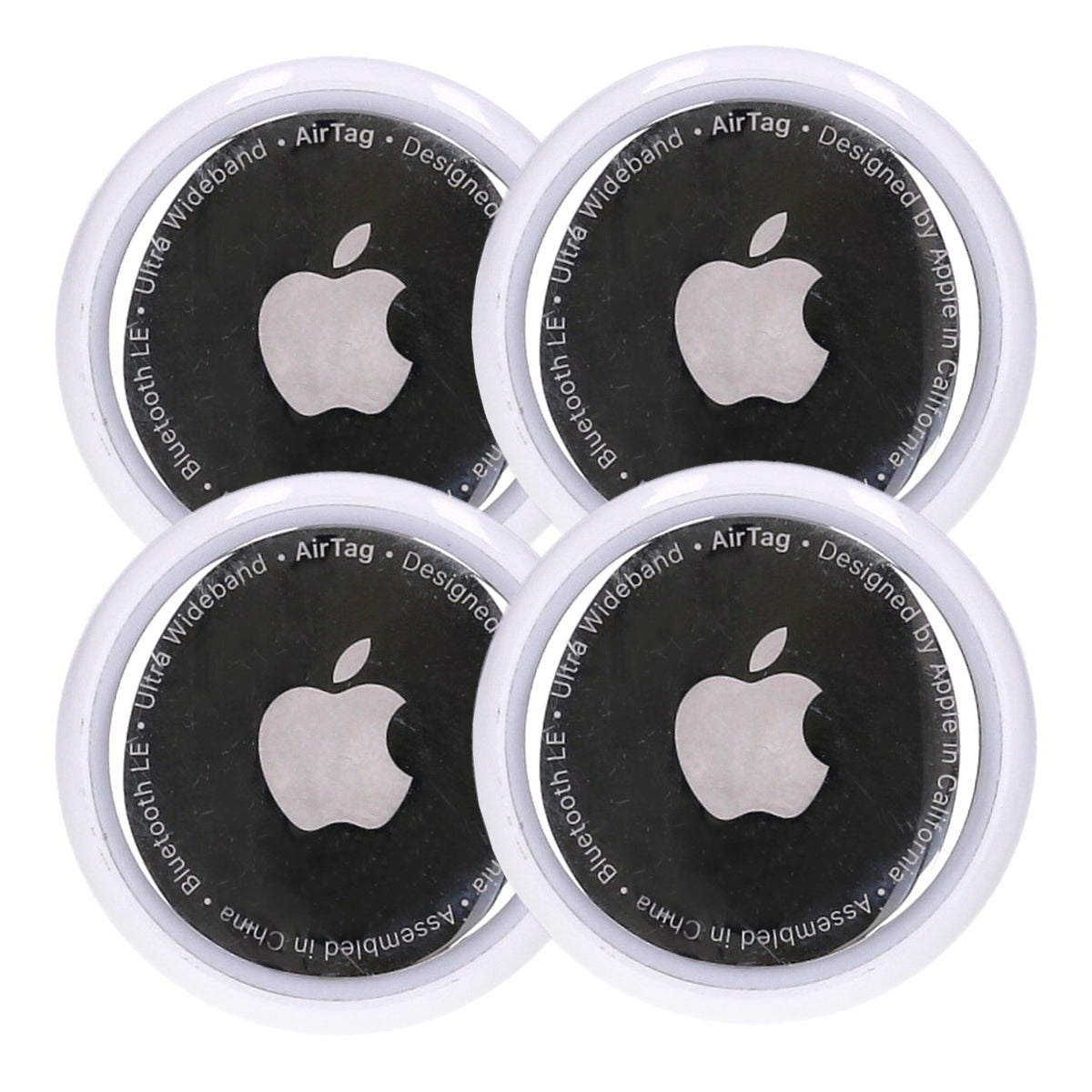 Produktbild Bluetooth-Tracker - Apple AirTag 4er Pack Silber Weiß
