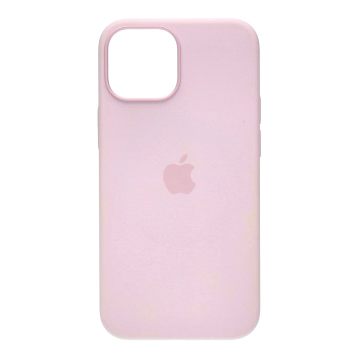 Apple iPhone 13 mini Silicon Case Chalk Pink mit MagSafe