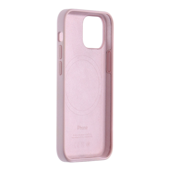 Apple iPhone 13 mini Silicon Case Chalk Pink mit MagSafe