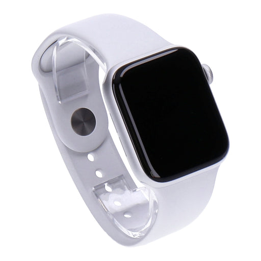 Produktbild Smartwatches - Apple Watch Series 6 44mm GPS Silber Aluminiumgehäuse mit Sportarmband Weiß