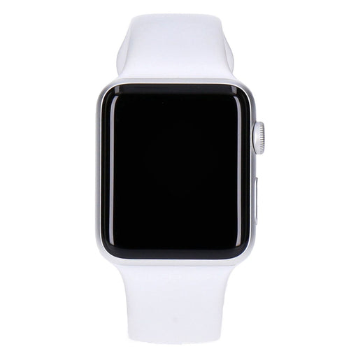 Produktbild Smartwatch - Apple Watch Series 3 42mm GPS Silber Aluminiumgehäuse mit Sportarmband Weiß