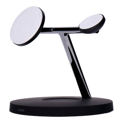 BOOST Charge Pro Trio WirelessCharger Stand mit MagSafe schwarz