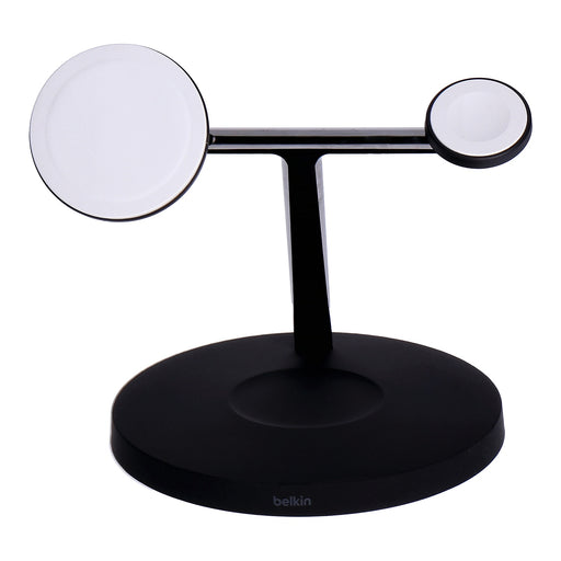 Produktbild Wireless Charger - Belkin BOOST Charge Pro Trio WirelessCharger Stand mit MagSafe schwarz