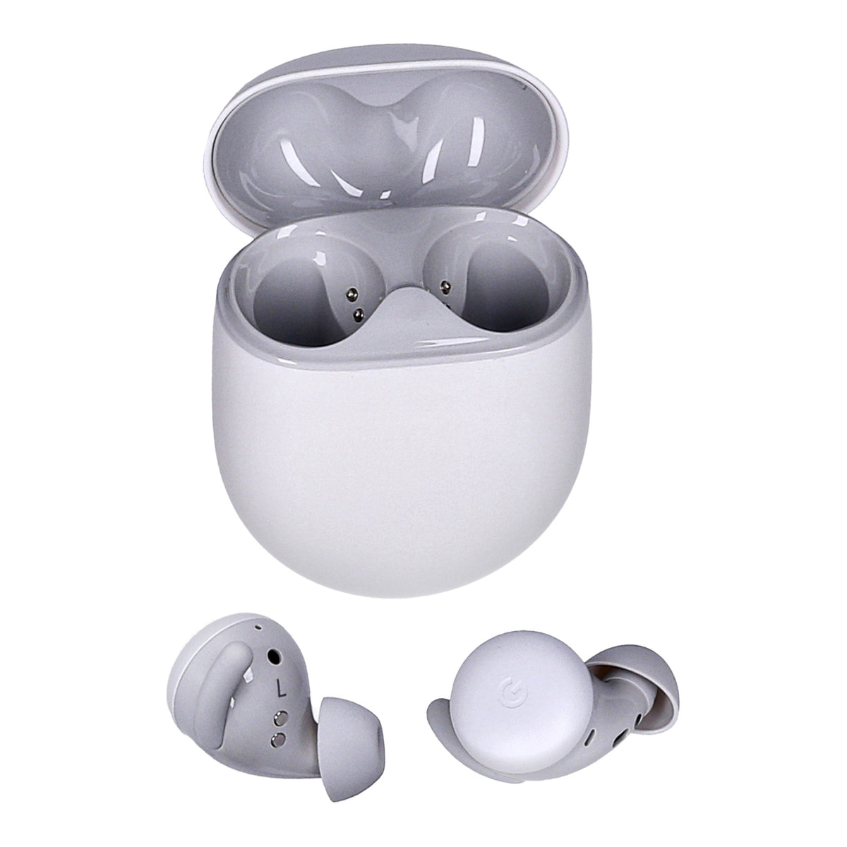 Produktbild wireless In-Ear-Kopfhörer - Google Pixel Buds A-Serie weiß In Ear Kopfhörer