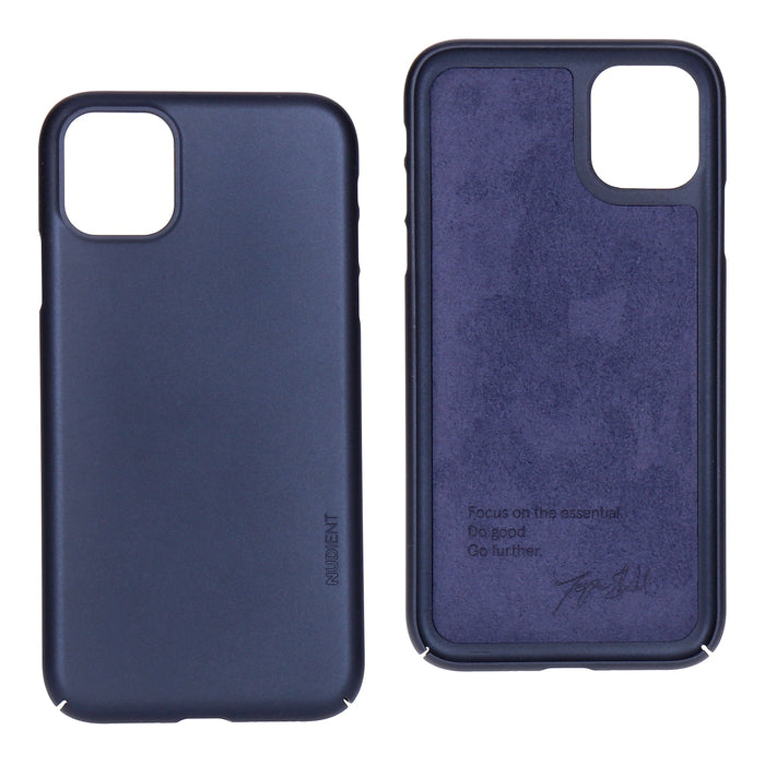 Nudient Backcover iPhone 11 midwinter blue blau