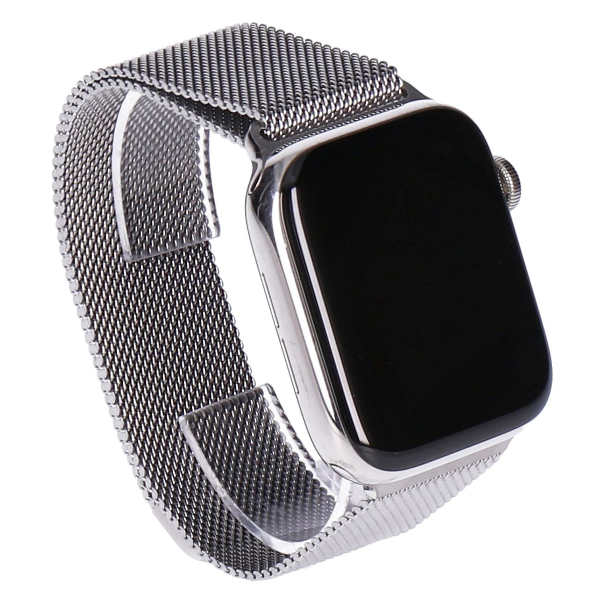 Produktbild Smartwatch - Apple Watch Series 6 44mm GPS + 4G Silber Edelstahlgehäuse mit Milaneise Armband
