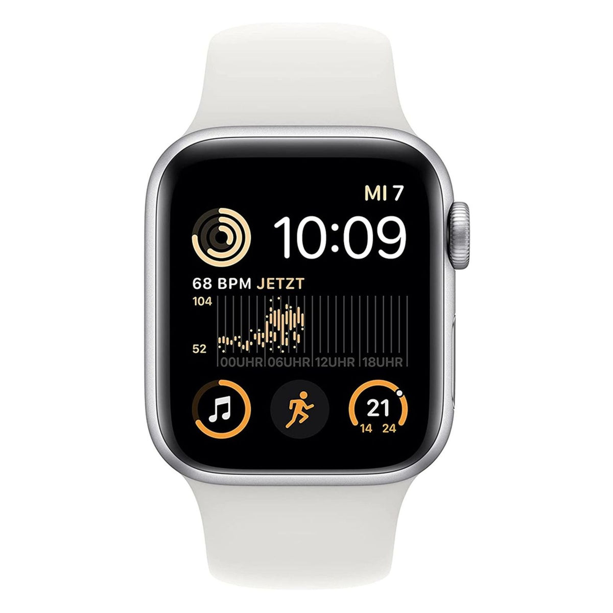 Produktbild Smartwatch - Apple Watch SE 2 40mm GPS Polarstern Aluminiumgehäuse mit Sportarmband M/L Polarstern