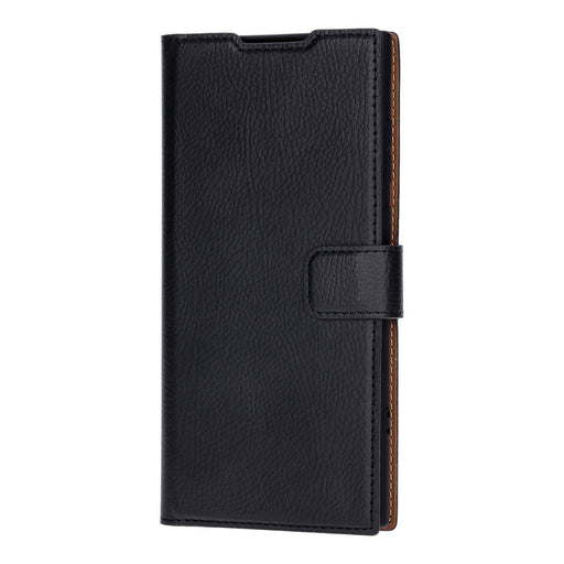 Produktbild Smartphone-Hülle - Xqisit Slim Wallet Samsung Galaxy S22 Ultra schwarz