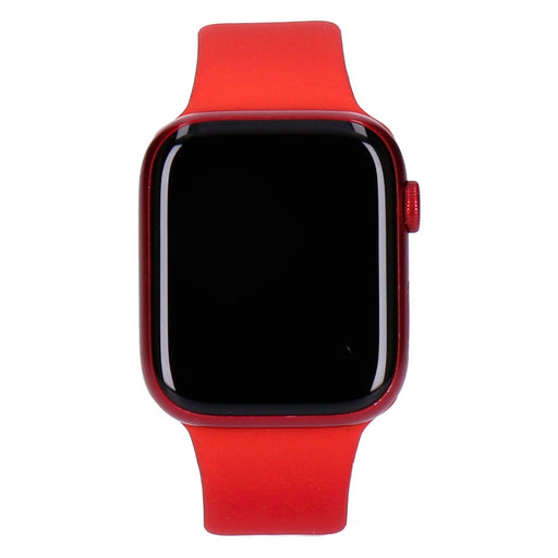 Produktbild Smartwatch - Apple Watch Series 7 45mm GPS + 4G Rot Aluminiumgehäuse mit Sportarmband Rot