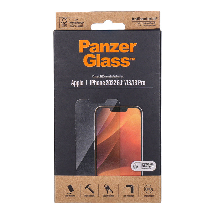 PanzerGlass iPhone 13/13Pro schwarz Classic Fit