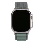 Apple Watch Ultra 49mm GPS + LTE Titangehäuse Polyester Alpine Loop Grün (Größe L)