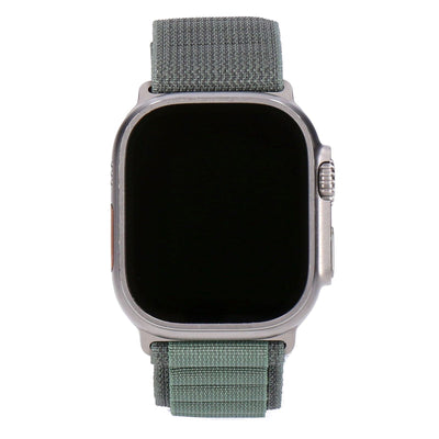 Watch Ultra 49mm GPS + LTE Titangehäuse Polyester Alpine Loop Grün (Größe L)