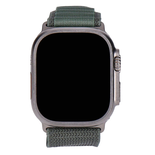 Produktbild Smartwatch - Apple Watch Ultra 49mm GPS + LTE Titangehäuse Polyester Alpine Loop Grün (Größe S)