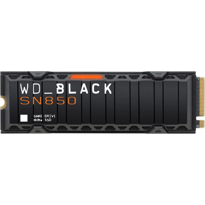 WD Black SN850 int. NVMe M.2 SSD 500GB mit Kühlkörper