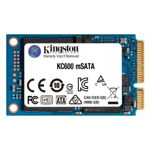 Produktbild interne SSD - Kingston KC600 mSATA SSD 256GB