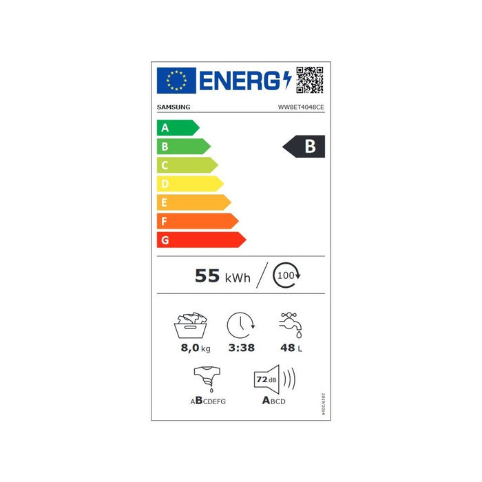 Samsung WW8ET4048CE/EG Waschmaschine 8 Kg Weiß