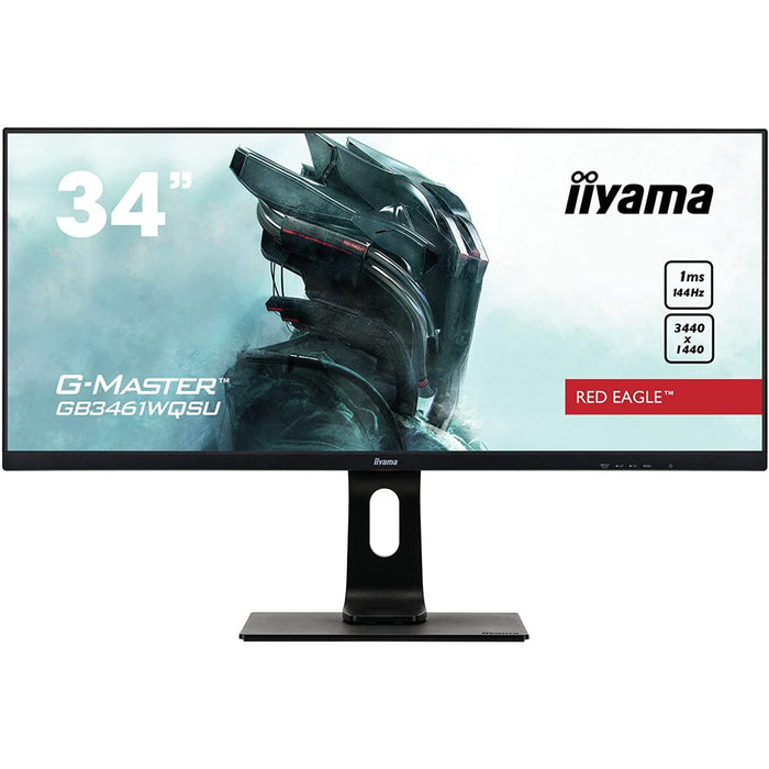 iiyama G-MASTER Red Eagle GB3461WQSU 34 Zoll ADS-IPS Gaming Monitor UWQHD