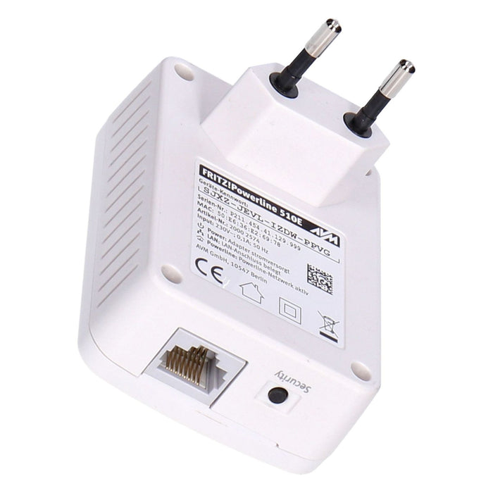 AVM Fritz!Powerline 510E Single Adapter avm