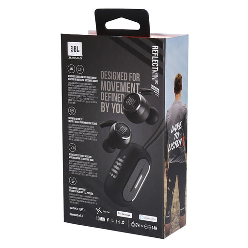 Produktbild wireless In-Ear-Kopfhörer - JBL Reflect Mini NC schwarz Wasserdichter, True-Wireless In-Ear Kopfhörer