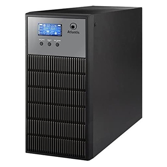 Atlantis LINEPOWER 3451 Tower UPS 2400 Watt 3450 V A LCD-Display schwarz