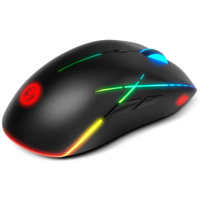 Ozone Neon X50 RGB Gaming Mouse 6200 DPI kabel gebunden schwarz