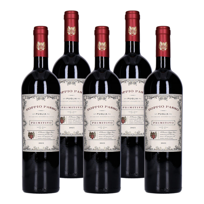 Doppio Passo Puglia Primitivo 5 x 0,75 L