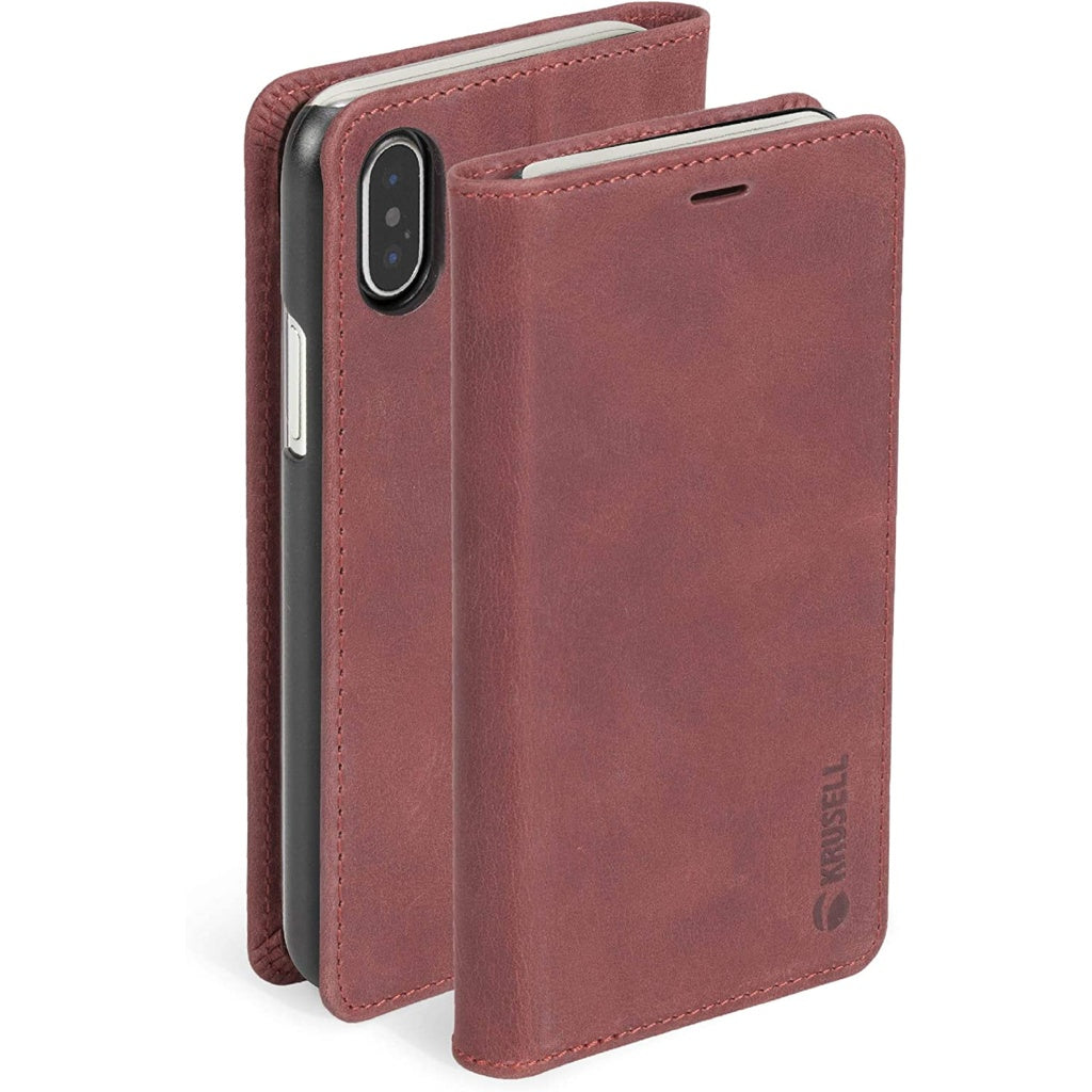 Produktbild Smartphone-Hülle - Apple iPhone X Xs Sunne 4 Karte FolioWallet rot