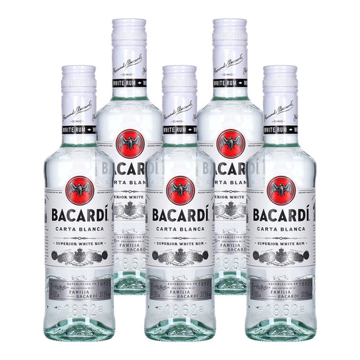 Produktbild Rum - Bacardi Carta Blanc Rum 5 x 0,35 L