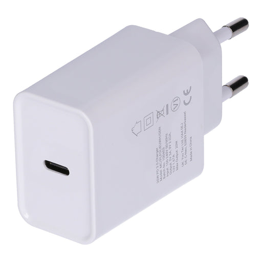 Produktbild Schnelllade-Gerät - STK 20W USB-C Schnell Ladegerät Type C Port weiß