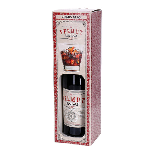 Produktbild Aperitif - Lustau Vermut Red Geschenk mit Glas 1 x 0,75 L