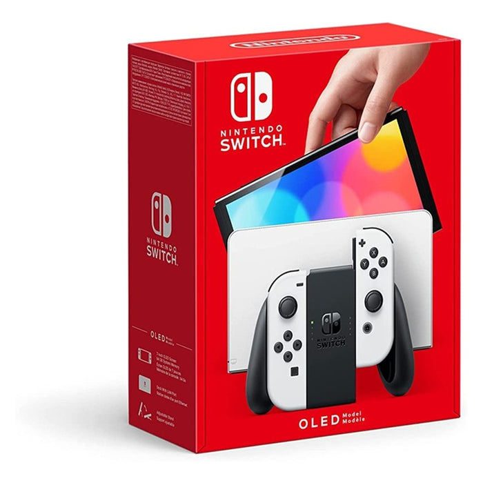 Nintendo Switch-Konsole (OLED-Modell) 64GB Weiß