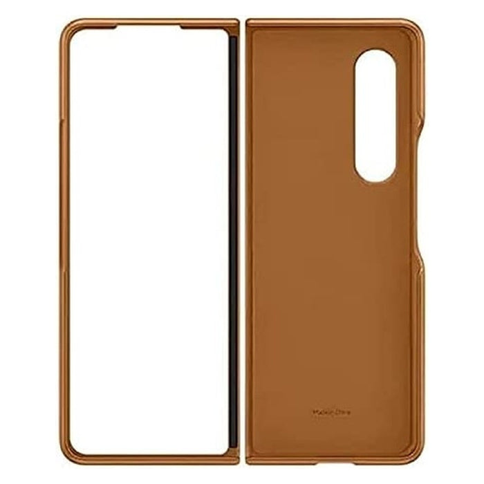 Samsung Leather Cover Galaxy Fold3 beige