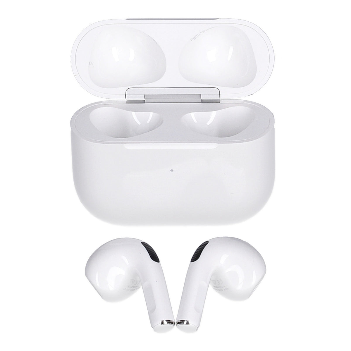 Produktbild wireless In-Ear-Kopfhörer - Apple AirPods (3. Generation) mit Lightning Ladecase Weiß