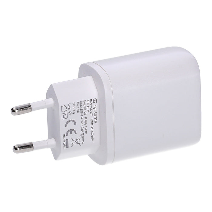 NOVA Type-C Wall Charger 20W weiß