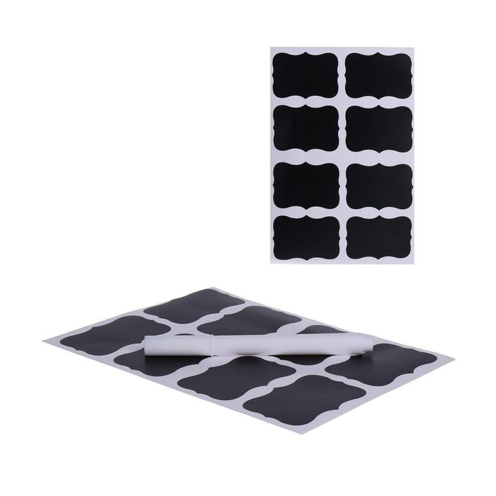 TP Vorratsgläser 4er Set mit Bambus Deckel, luftdichte Behälter inkl. Etiketten, 4 x 2200 ml