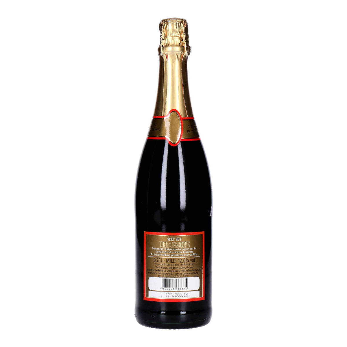 Produktbild Sekt - Krimskoye Sekt rot mild 1 x 0,75 L