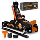 TP Hydraulischer KFZ-Rangierwagenheber 2,5t Koffer, SUV-Adapter und 2x Gummiauflage Orange