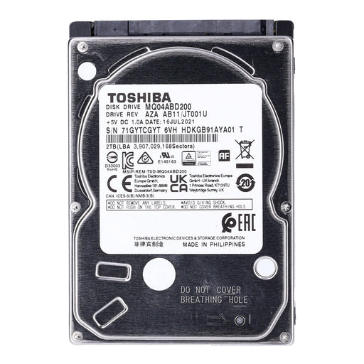 Produktbild interne HDD-Festplatte - Toshiba AZA AB11 int. SATA HDD Festplatte 2TB