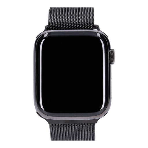 Produktbild Smartwatch - Apple Watch Series 6 44mm GPS + 4G Spacegrau Edelstahlgehäuse mit Milaneise Armband Graphit