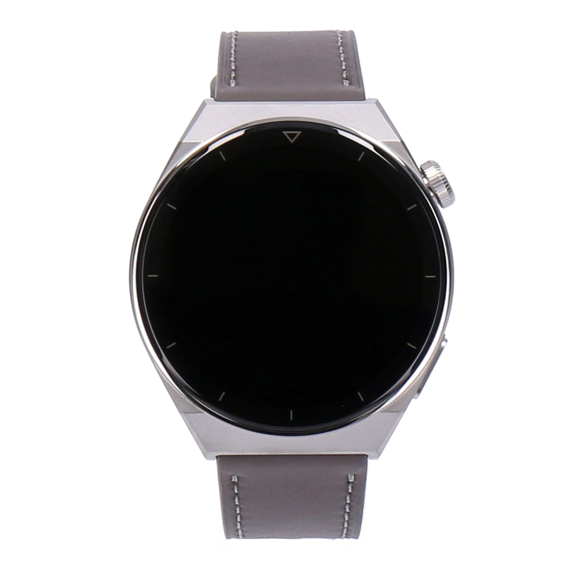 Produktbild Smartwatch - Huawei Watch GT 3 Pro 46mm Silber Titaniumgehäuse mit Lederarmband Grau