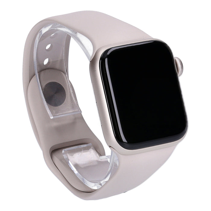 Apple Watch SE 2022 40mm GPS + 4G Polarstern Alugehäuse mit Sportarmband Polarstern S/M, 2.Gen.