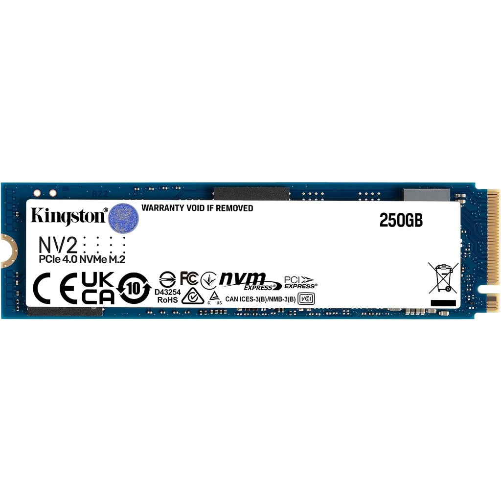 Produktbild interne SSD - Kingston NV2 int. M.2 NVMe PCIe SSD 250GB