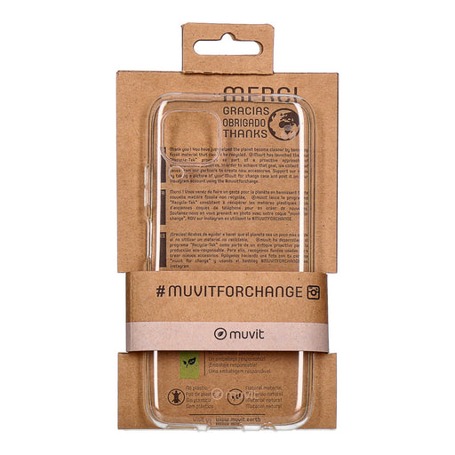 Produktbild Smartphone-Hülle - Muvit Cristal Soft Transparente + Protector Compatible Con Huawei P40 Lite + Prot