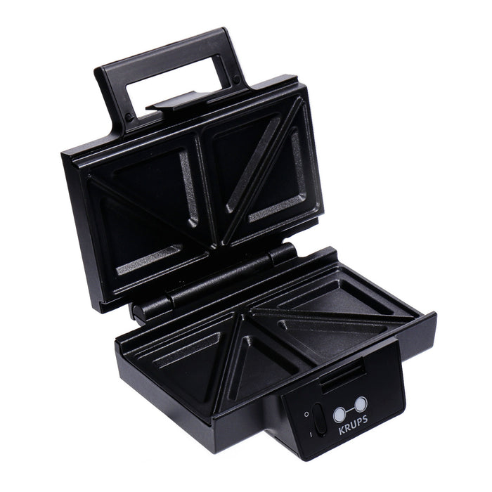 Krups FDK 451 Sandwichmaker für gegrillte Sandwichtoasts in Dreiecksform