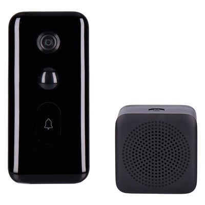 Smart Doorbell 3 kabellose Türklingel mit Kamera schwarz